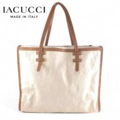 IACUCCI/イアクッチ】美品 AMELIA キャンバス トート バッグ - メルカリ