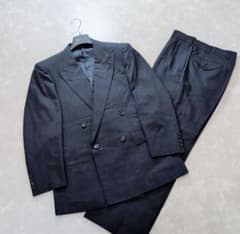 【美品】SIEG FRIED ダブルスーツ グレンチェック 紺 M 三陽商会 美品】SIEG FRIED ダブルスーツ グレンチェック 紺 M 三陽商会 - メルカリ