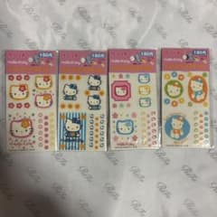 ハローキティ ステッカー シール 4枚セットのサムネイル