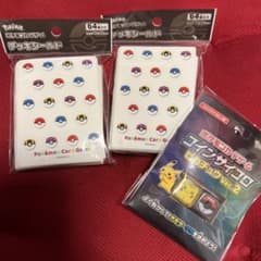 デッキシールド　モンスターボール　コインサイコロ　ピカチュウver.2のサムネイル