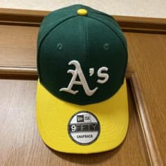 NEW ERA ニューエラ オークランドアスレチックス ゲーム ダークグリーンのサムネイル