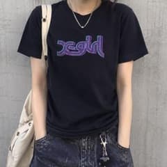 X-girl Tシャツ ブラック Mサイズのサムネイル