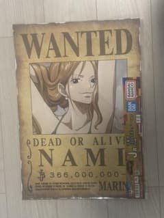 ワンピース 一番くじ GIANTポスター ナミのサムネイル