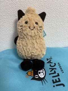 Jellycat ジェリーキャット　ハロウィン限定 ピーナッツ　猫　ぬいぐるみのサムネイル
