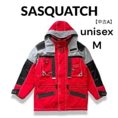 90's SASQUATCH スキージャケット Mサイズ レッド サスクワッチ - メルカリ