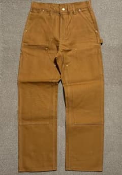 新品 カーハート 米国製 B01フィルムダック ダブルニー パンツ W32L32