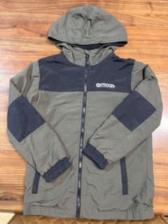 ✧値下げ✧OUTDOOR ジャケット 140cm オリーブグリーン/ブラックのサムネイル