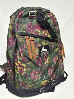 グレゴリー　デイパック　26L　ガーデンタペストリー　花柄　総柄　旧ロゴ 美品・旧ロゴ！】グレゴリー デイパック ガーデンタペストリー柄