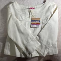 DPAM アイボリー ジャケット　150センチのサムネイル