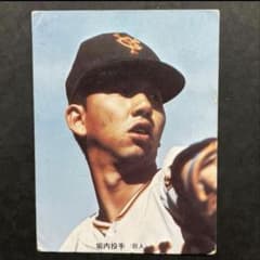 カルビープロ野球カード1973年版NO.158読売ジャイアンツ 堀内恒夫投手
