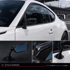 GT風 F1スタイルミラー カーボン調 左右セットのサムネイル