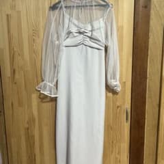 シアーボレロ付き キャミソールロングドレスのサムネイル