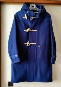 美品】 ORCIVAL オーシバル ダッフルコート ブルー 1 - メルカリ