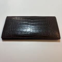 美品 HERMES エルメス クロコダイル 長財布 MC2フレミング