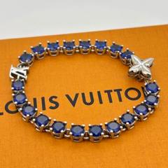 美品 BTS着用定価13万 ルイヴィトン ブレスレット・LVクリスタル