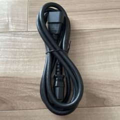 電源ケーブル 250V 10A IEC C14-C13 ３ピンのサムネイル