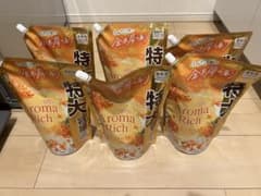 Aroma Rich 金木犀の香り　特大容量 柔軟剤 950ml✖️6袋のサムネイル