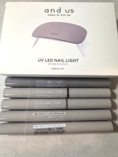 and us UV LEDネイルライトその他ジェル一式のサムネイル