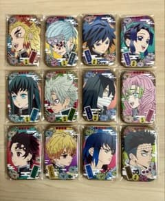 Demon Slayer: Kimetsu no Yaiba Round Can Badge 3 Complete Set: Tanjiro, Giyu, Muichiro, Sanemi