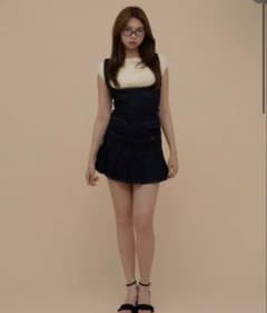 andmary Denim rompers skirt - メルカリ
