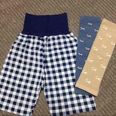 子ども用♡腹巻付きステテコ＆レッグウォーマーのサムネイル