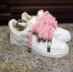 Air Force 1 ホワイト ピンクロープシューレースのサムネイル