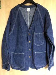 or slow オアスロウNo Collar Coverall ONE WASHのサムネイル