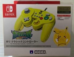 HORI クラシックコントローラー ピカチュウ ホリコン　新品のサムネイル