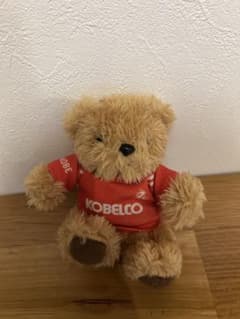 KOBELCO STEEL MATES ラグビー テディベア ぬいぐるみのサムネイル