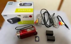 ビデオ カメラ JVC ケンウッド Everio GZ-HM33 レッドのサムネイル