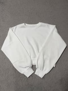 裏起毛スウェット×センターピンタックパンツセットアップのサムネイル