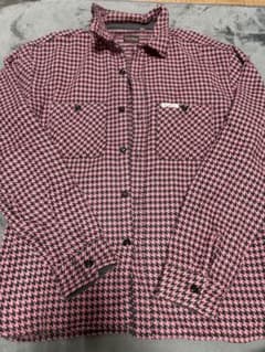 美品　フラットヘッド　THE FLAT HEAD ネルシャツ 千鳥格子 42のサムネイル