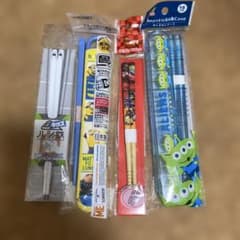 ♣︎新品未使用　子ども用カトラリーセット　お弁当　給食　新幹線　おはし　入園　入学のサムネイル