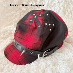 Grrr the Lipper ガルルザリッパー　キャスケット　帽子　チェック Grrr the Lipper ガルルザリッパー キャスケット 帽子 チェック - メルカリ