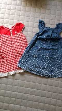 ワンピース100　2着セットのサムネイル
