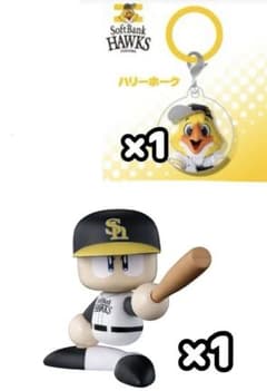 パワプロくんゆれるんです。めじるしアクリル　パ・リーグ 福岡ソフトバンクホークスのサムネイル