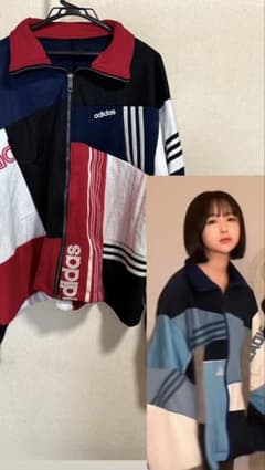 断*ン様 adidas トラックジャケット（なえなのさん　色違い着用）のサムネイル