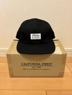 【新品未使用】CALIFORNIA STREET ブラックキャップのサムネイル