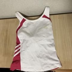 adidas クロスストラップ タンクトップ ピンクのサムネイル