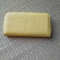 ふくろう柄 長財布のサムネイル