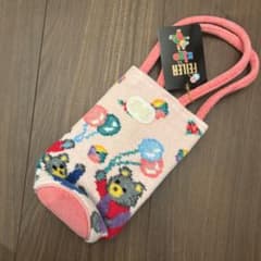 FEILERクマ柄ピンク水筒カバーのサムネイル
