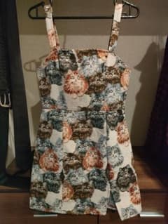 猫柄キャミワンピース XSサイズのサムネイル
