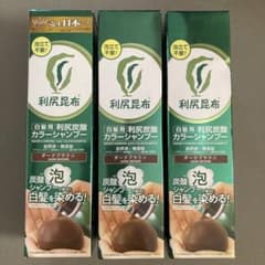 利尻炭酸カラーシャンプー ダークブラウン 3本セット - メルカリ