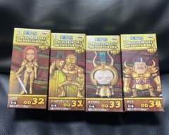 ワンピース ワールドコレクタブルフィギュア FILM GOLD 4種セット