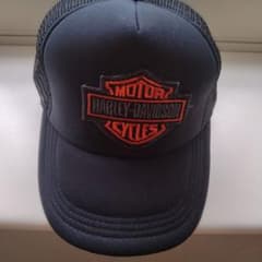 Harley-Davidson ロゴ メッシュキャップ ブラックのサムネイル
