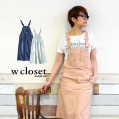 【こげ様】ｗ closet サロペットワンピースのサムネイル