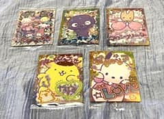 サンリオ カードソフトクッキー カード5枚セット 未開封のサムネイル