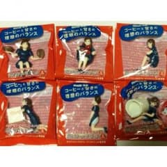 Blendy　コーヒー　微糖のフチ子　全6種　セット　超稀少品のサムネイル