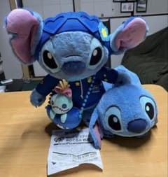 タグ付 おおきなスティッチ ぬいぐるみ Disney Stitch ２個セット