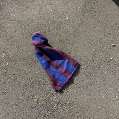 90s Agnes b. フランス製　ストライプ　アクリル　マフラー　ストール 90s Agnes b. フランス製 ストライプ アクリル マフラー ストール